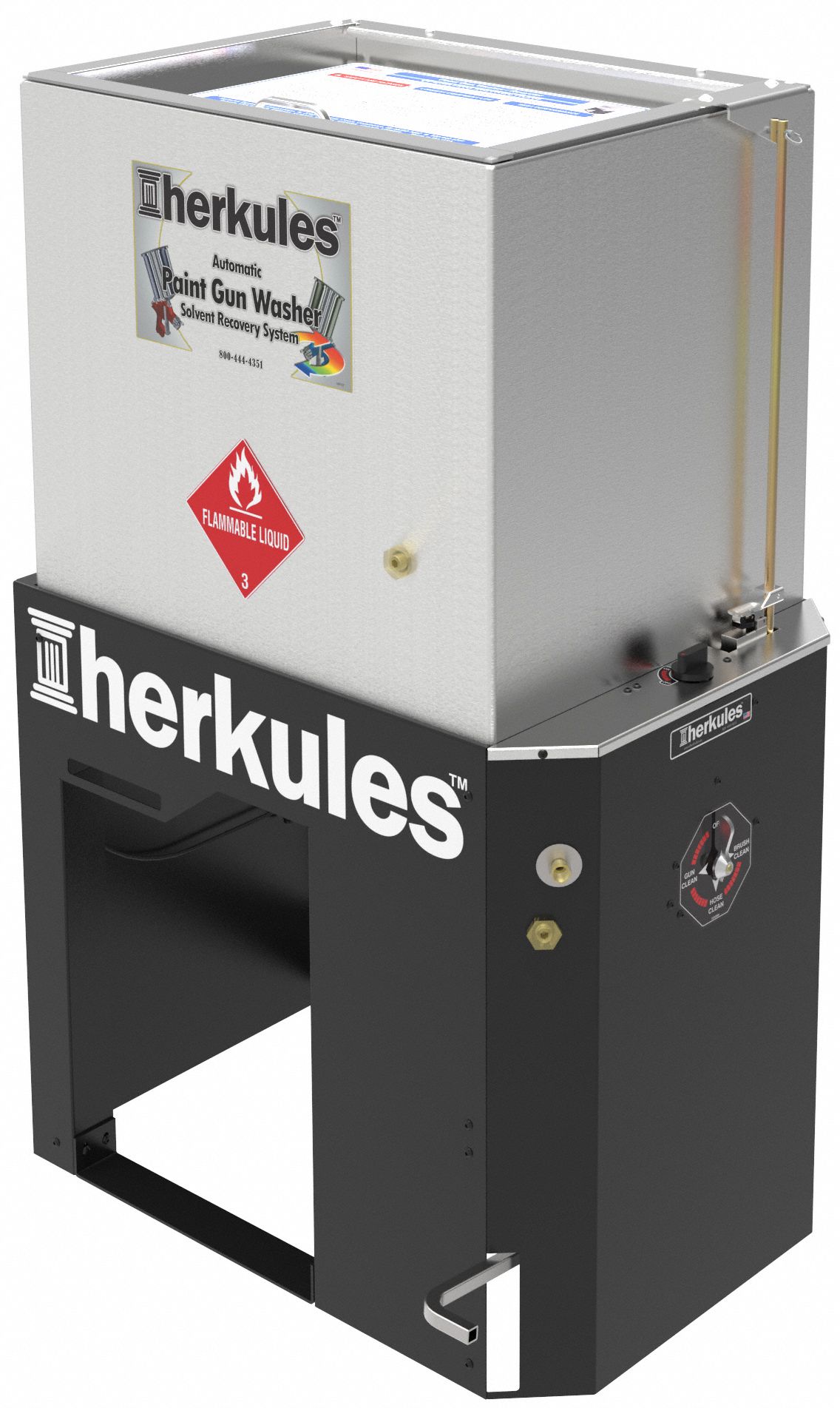 HERKULES Automatic Paint Gun Washer, 5 gal. 4KRE4G415 Grainger