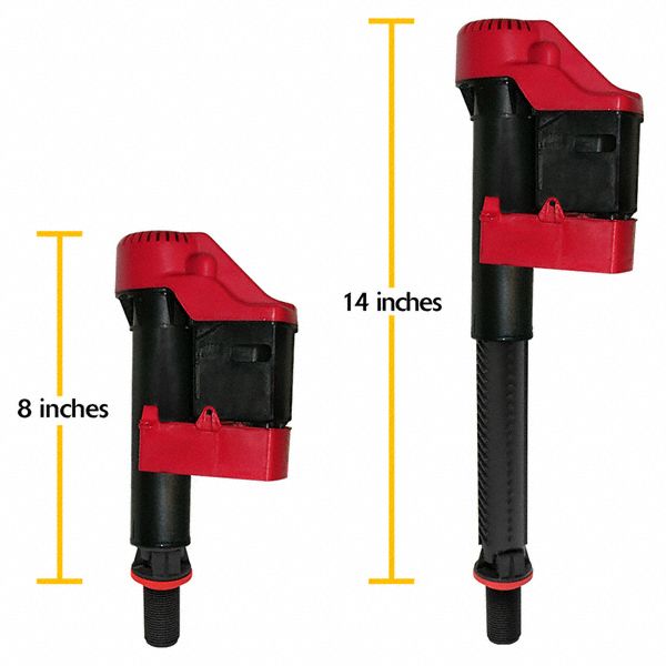 KORKY AntiSiphon Fill Valve, Fits Brand Universal Fit, For Use With