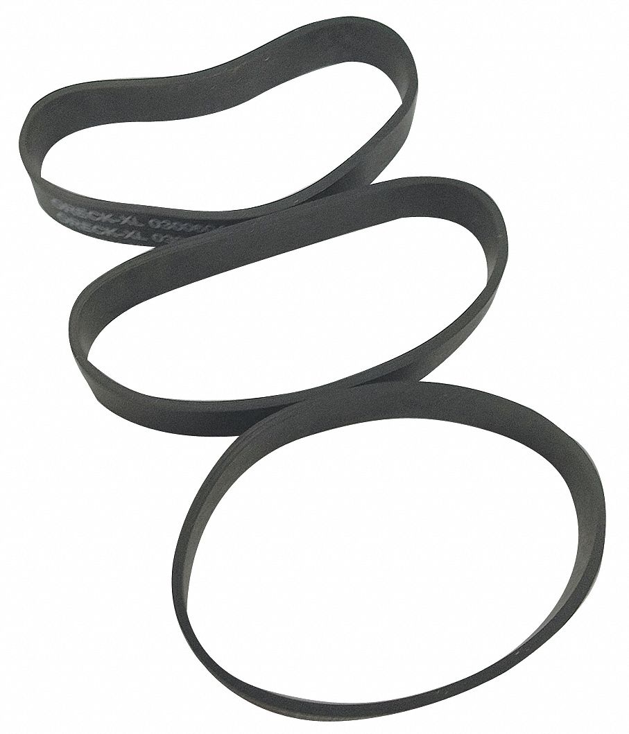 ORECK Vacuum Cleaner Belt, Fits Vacuum Models U2000RHB, U2000RSB, XL2100RHS, PK 3 4LB3930.