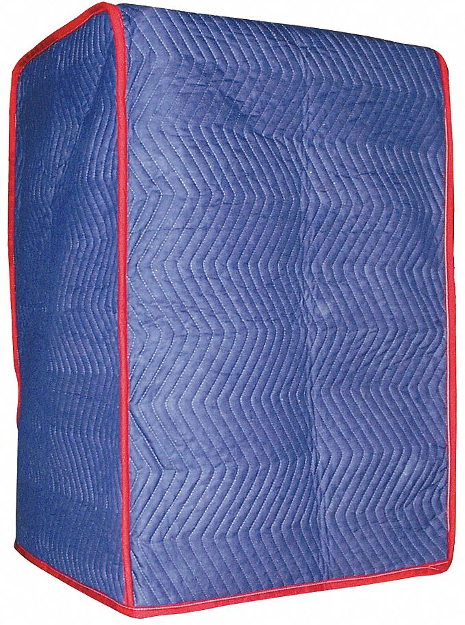 GRAINGER APPROVED Quilted Appliance Cover, Cotton/Poly Blend, 28 in