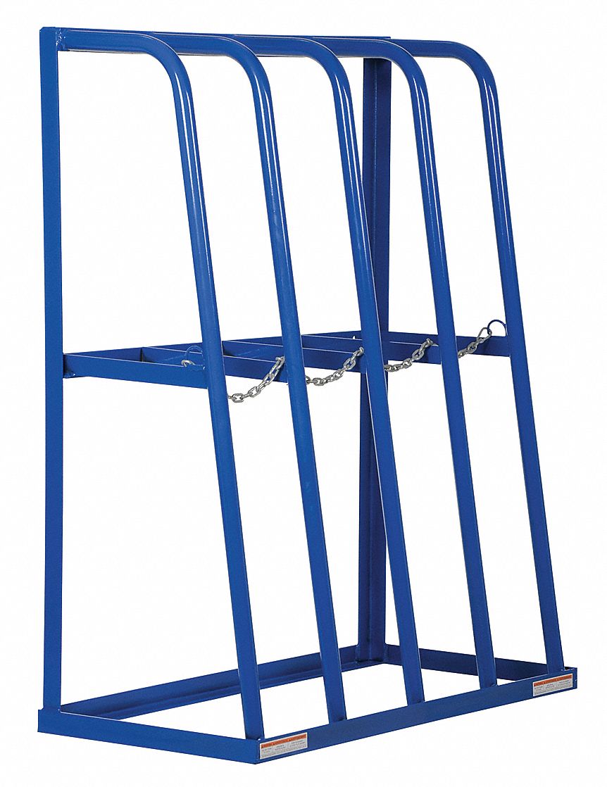 VESTIL, Starter, 48 in x 24 in x 60 in, Vertical Storage Rack 4LNY9SSRT47 Grainger