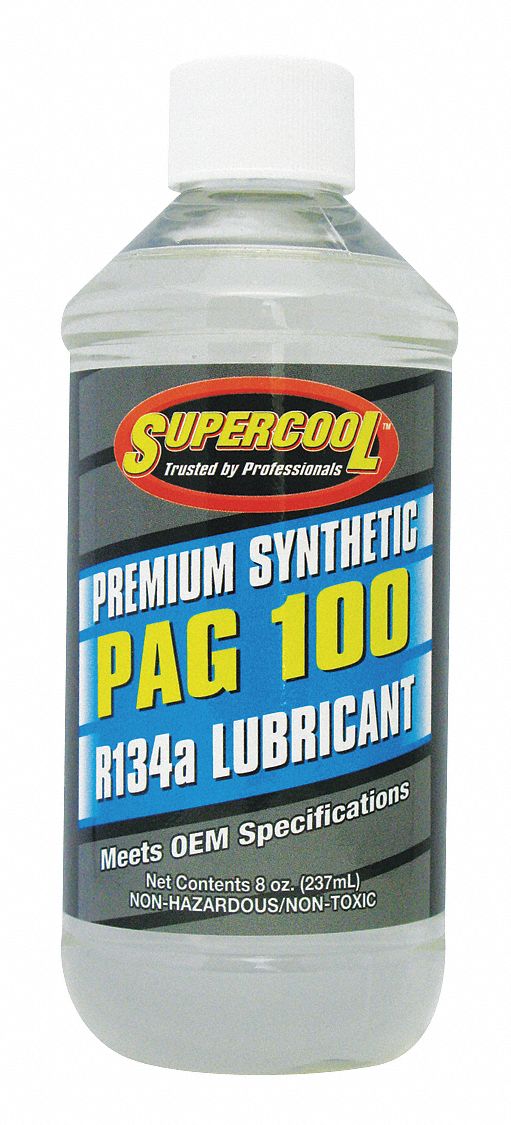 SUPERCOOL, PAG Oil, R134a, A/C Compressor PAG Lubricant 4LTR9P1008