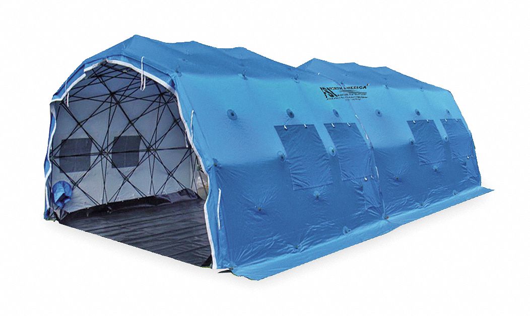 FSI Emergency Shelter System, 24 ft Length, 13 1/2 ft Width, 8 1/2 ft