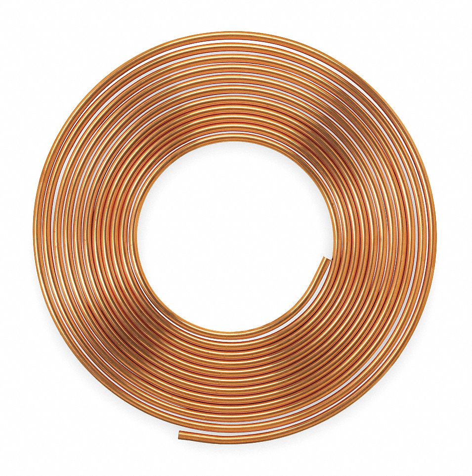 MUELLER INDUSTRIES 60 ft. Soft Coil Copper Tubing, 7/8 in Outside Dia