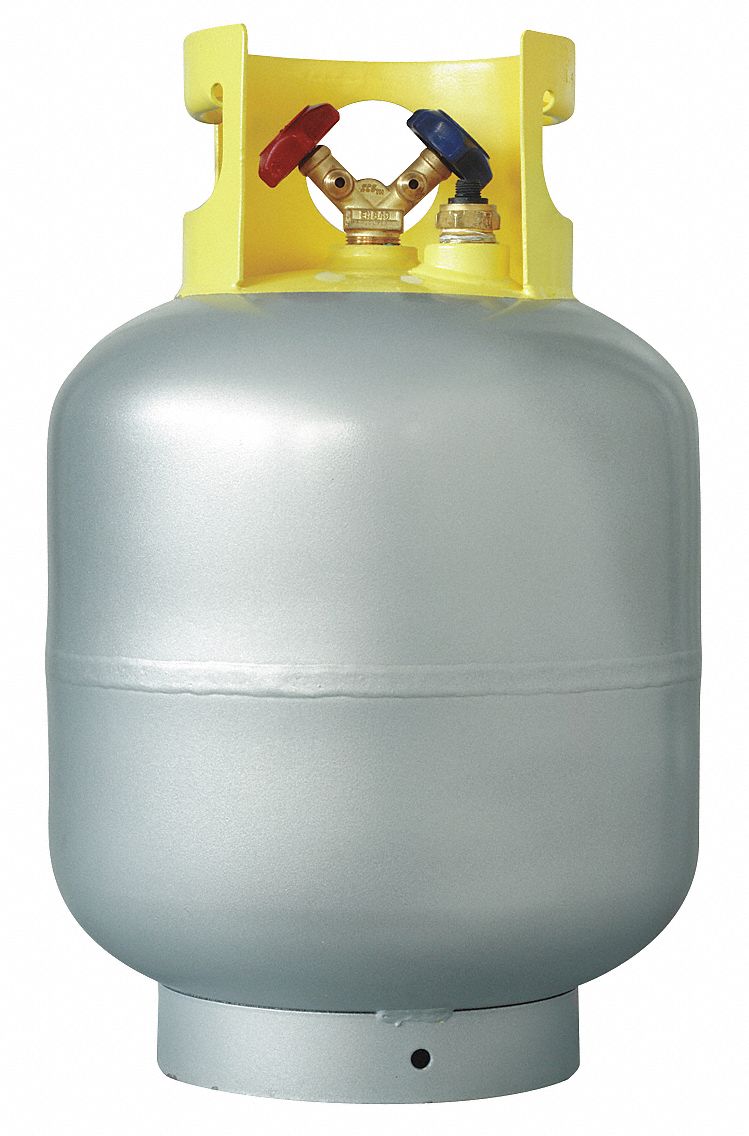 GRAINGER APPROVED Refrigerant Recovery Cylinder, 50 lb. Recovery Tank