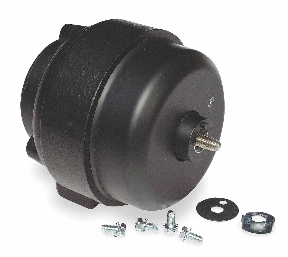 GE Unit Bearing Motor, 6 Output Watts, 1550 Nameplate RPM, 115 Voltage