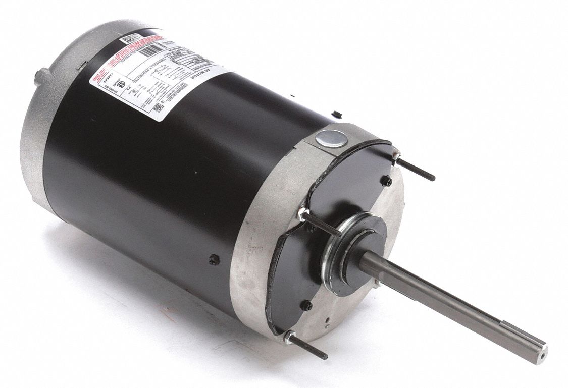 U.S. MOTORS Condenser Fan Motor, 1 HP, Permanent Split Capacitor