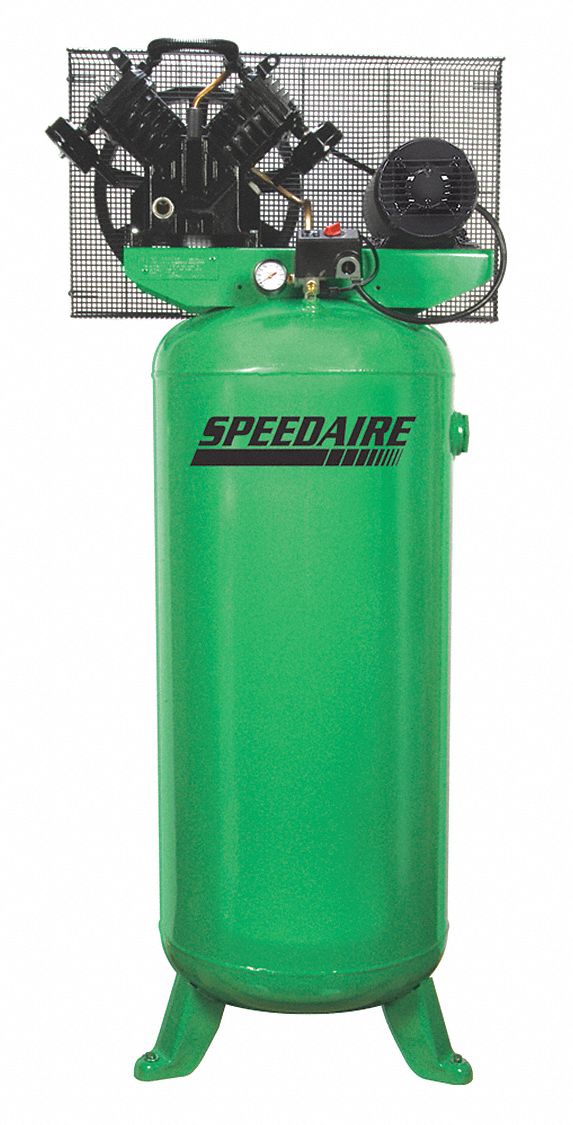 SPEEDAIRE 3 Phase Electrical Vertical Tank Mounted 5.00HP Air