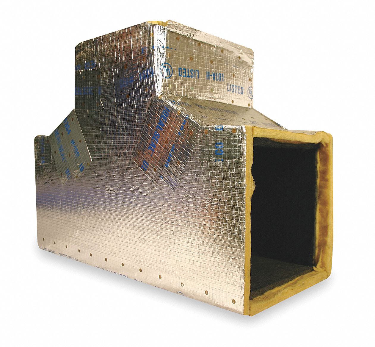 SPACEPAK Plenum Tee, Square Fiberboard, Plenum Tee For Square