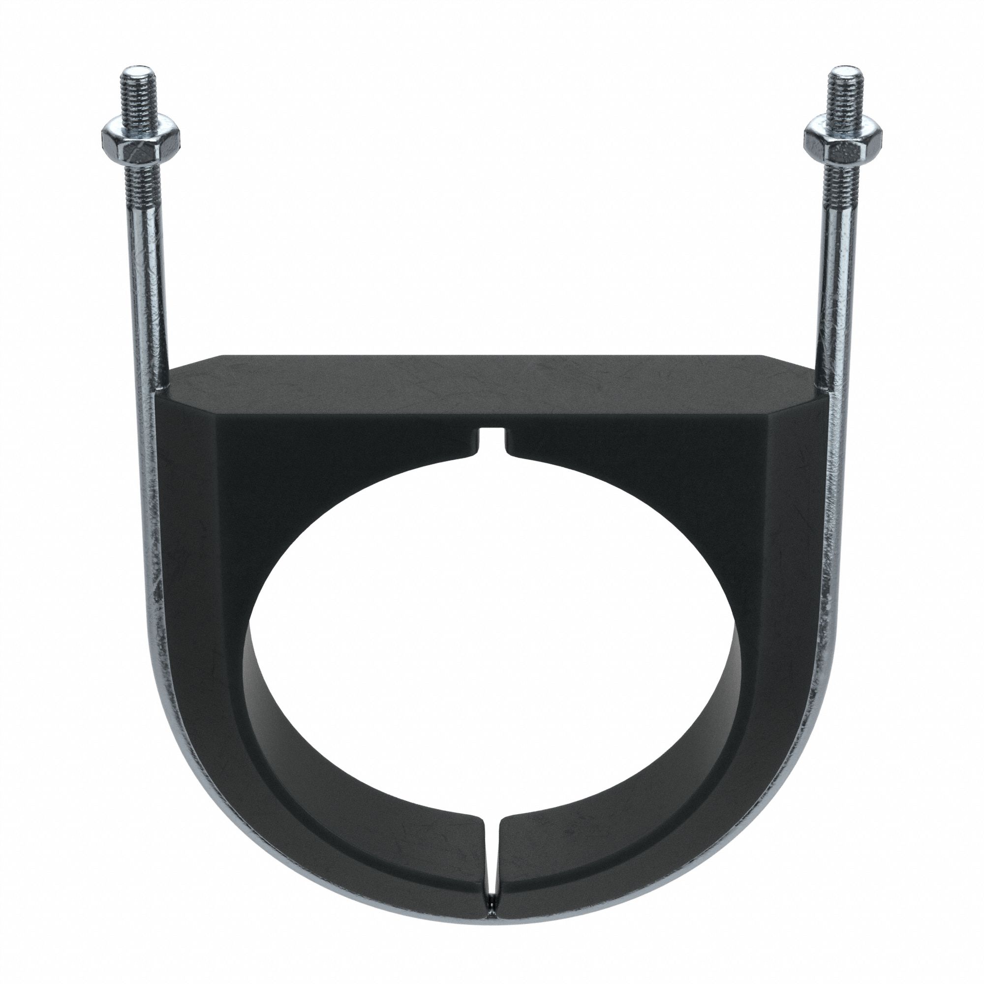 Steel, Zinc Plated, Vibration Dampening U-Bolt - 4MWJ1|UB8PA - Grainger