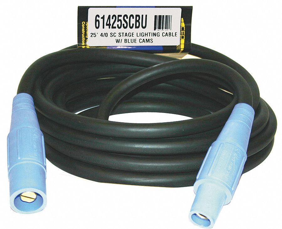 SOUTHWIRE, Cam Lock Extension Cord, 400 A Max. Amps, Cam Lock Extension