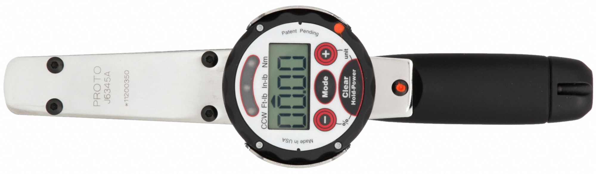PROTO, FootPound/InchPound/NewtonMeter, 5 to 50 ftlb, Electronic