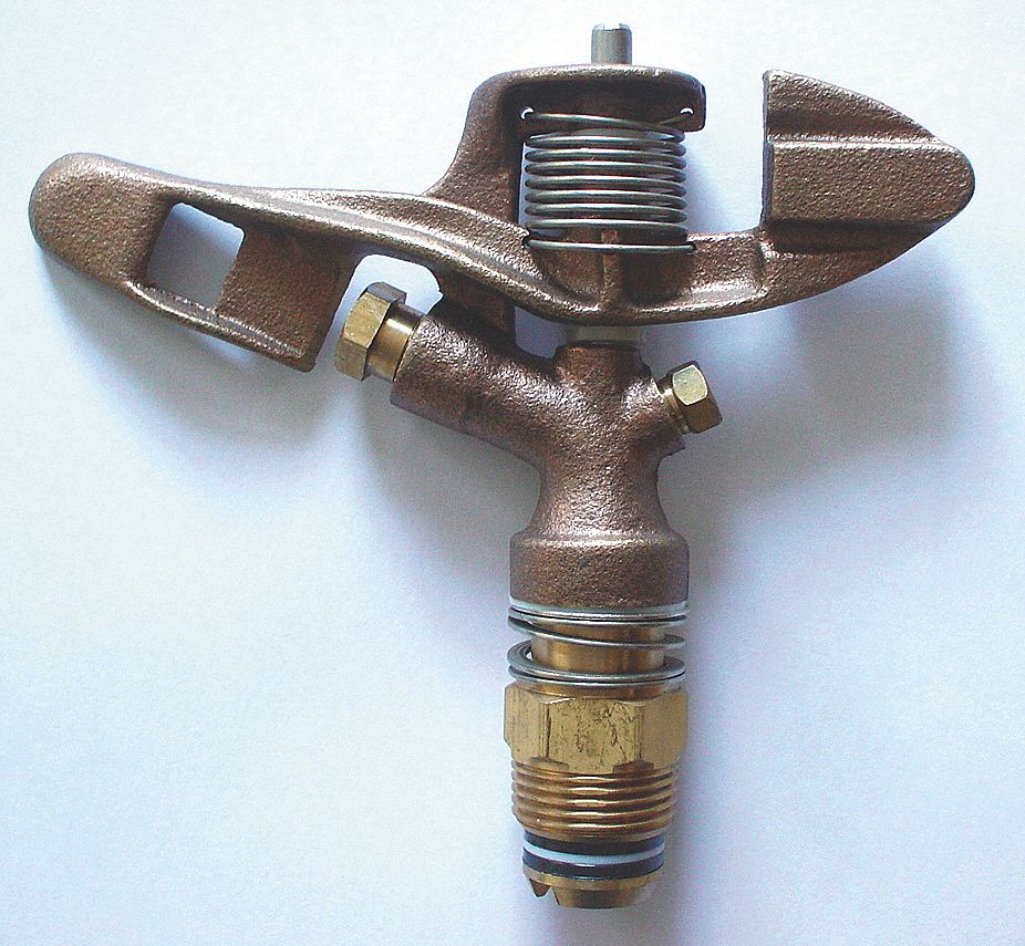 GRAINGER APPROVED Brass Sprinkler Head, 3/4" MNPT Connection, Full