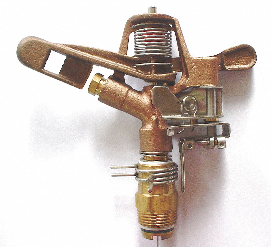 GRAINGER APPROVED Brass Sprinkler Head, 3/4" MNPT Connection, Full