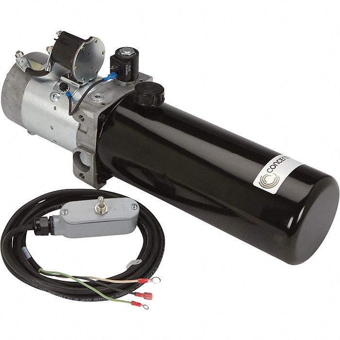 Hydraulic Power Unit, 12V DC, 3000 psi Max. Pressure, 2.4 gpm, 3 qt