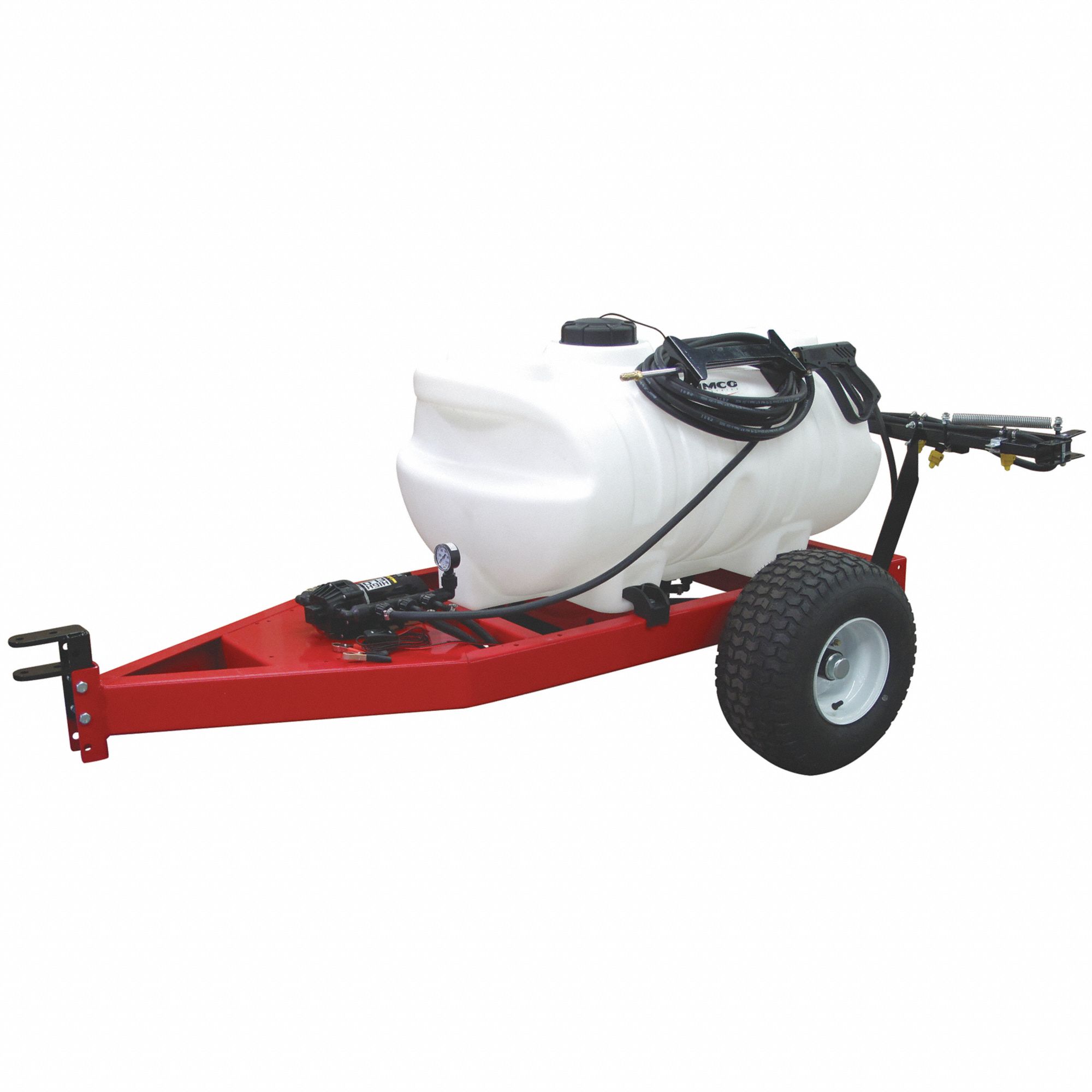 Fimco Trailer Sprayer, 60 gal. Tank Capacity, 3.8 gpm Flow Rate, 45 PSI