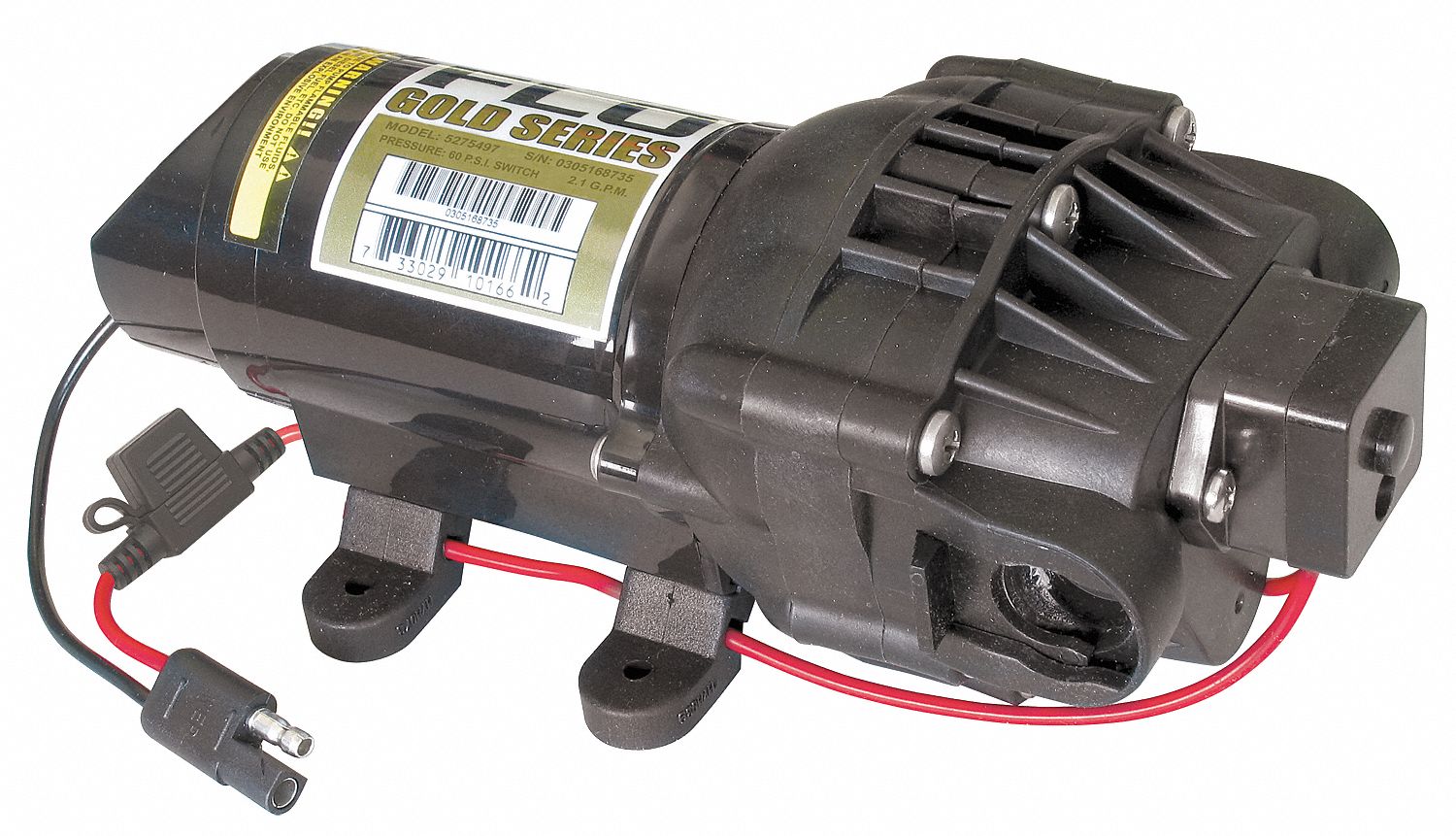 FIMCO Diaphragm Pump, 2.1 GPM Max. 4NEE4SP006J Grainger