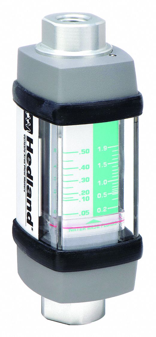 HEDLAND, WaterBased Fluid Meter, Scale, Mechanical Flowmeter 4NMY5H213A005 Grainger