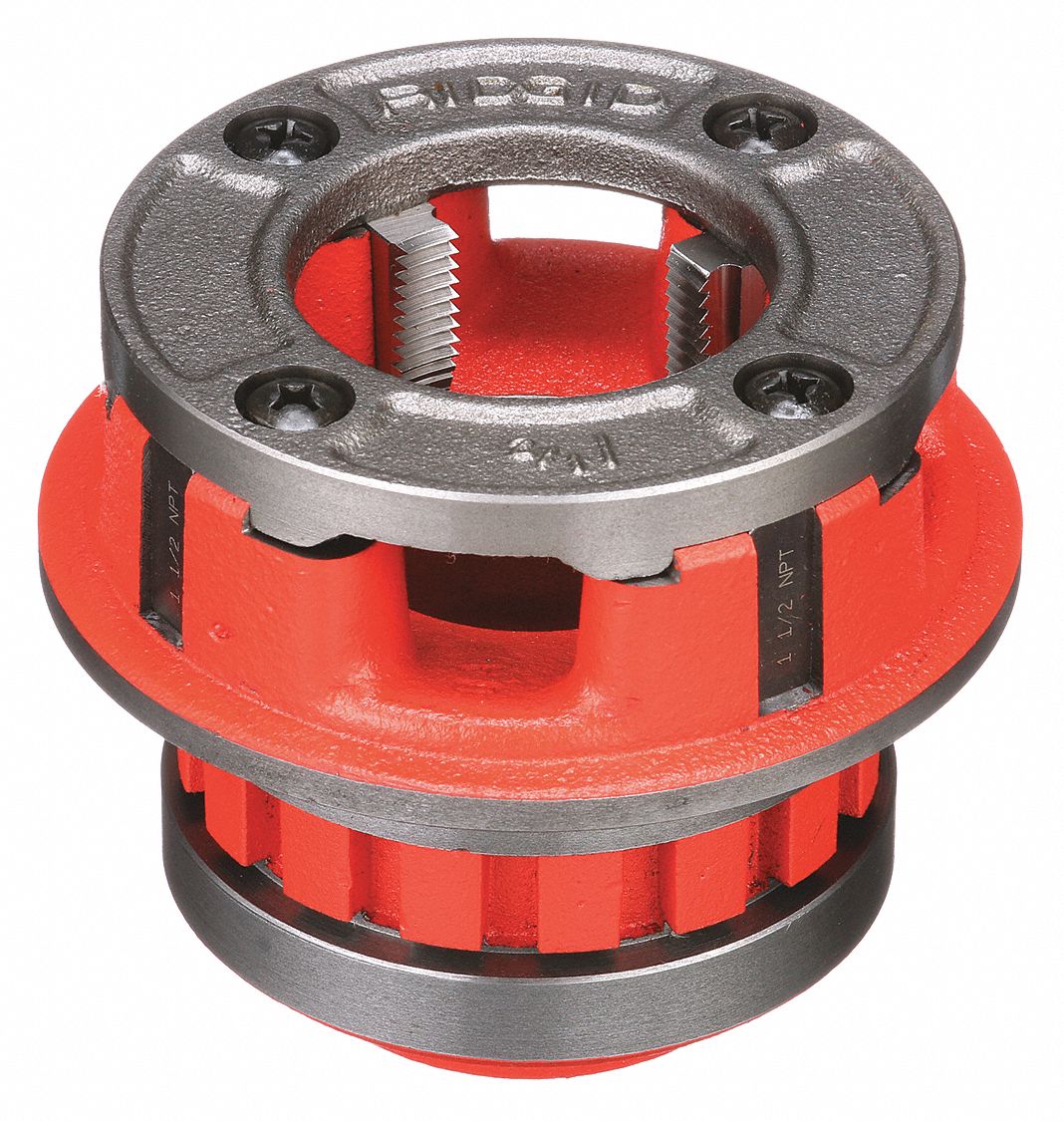 RIDGID, 12R, For 1 1/2 in Pipe, Manual Threader Die Head 4NV2812R