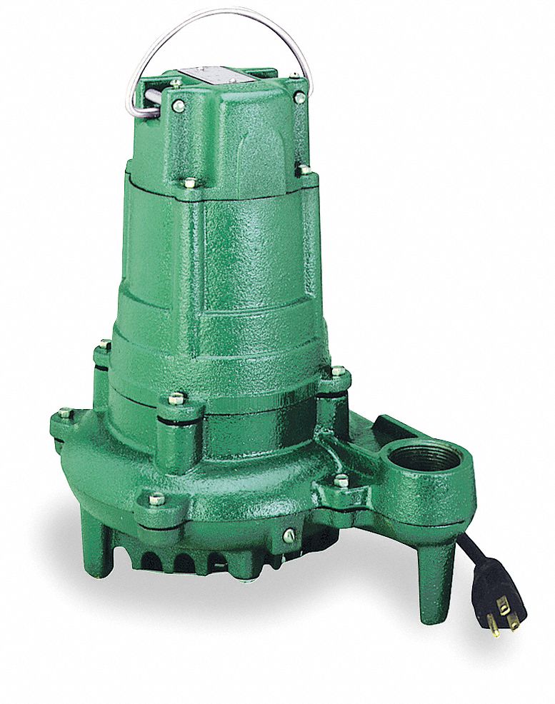 ZOELLER Submersible Sump Pump, 1/2 HP, Cast Iron, 115VAC, No Switch