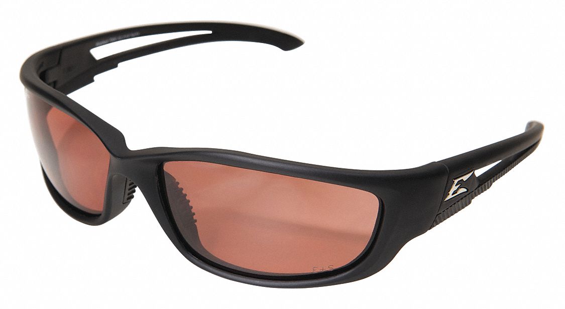 EDGE EYEWEAR Polarized Safety Glasses, Copper 4NXY1TSKXL215 Grainger