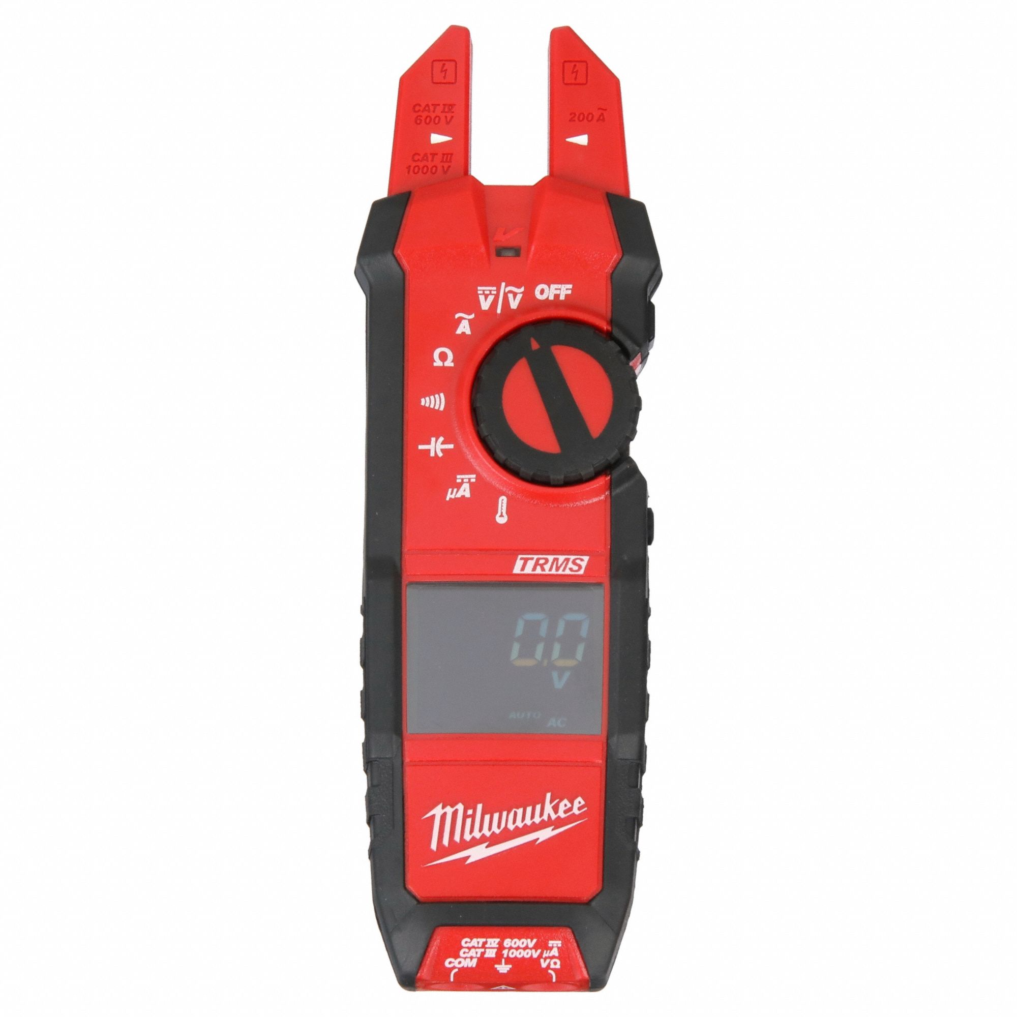 MILWAUKEE, OpenJaw Jaw, CAT III 1000V/CAT IV 600V, Digital Clamp Meter
