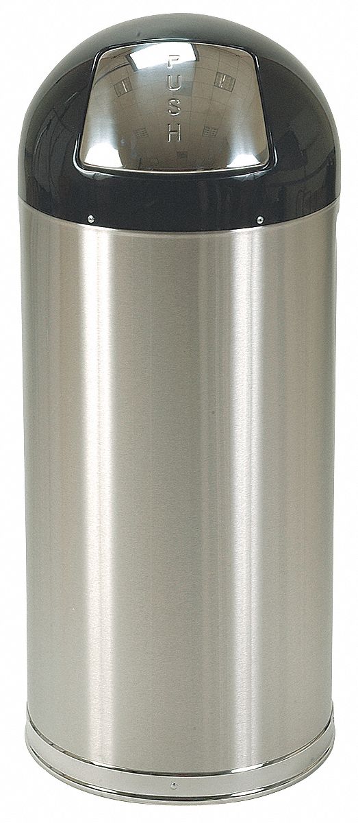 FireResistant Trash Can Trash Cans Indoor and Outdoor Grainger
