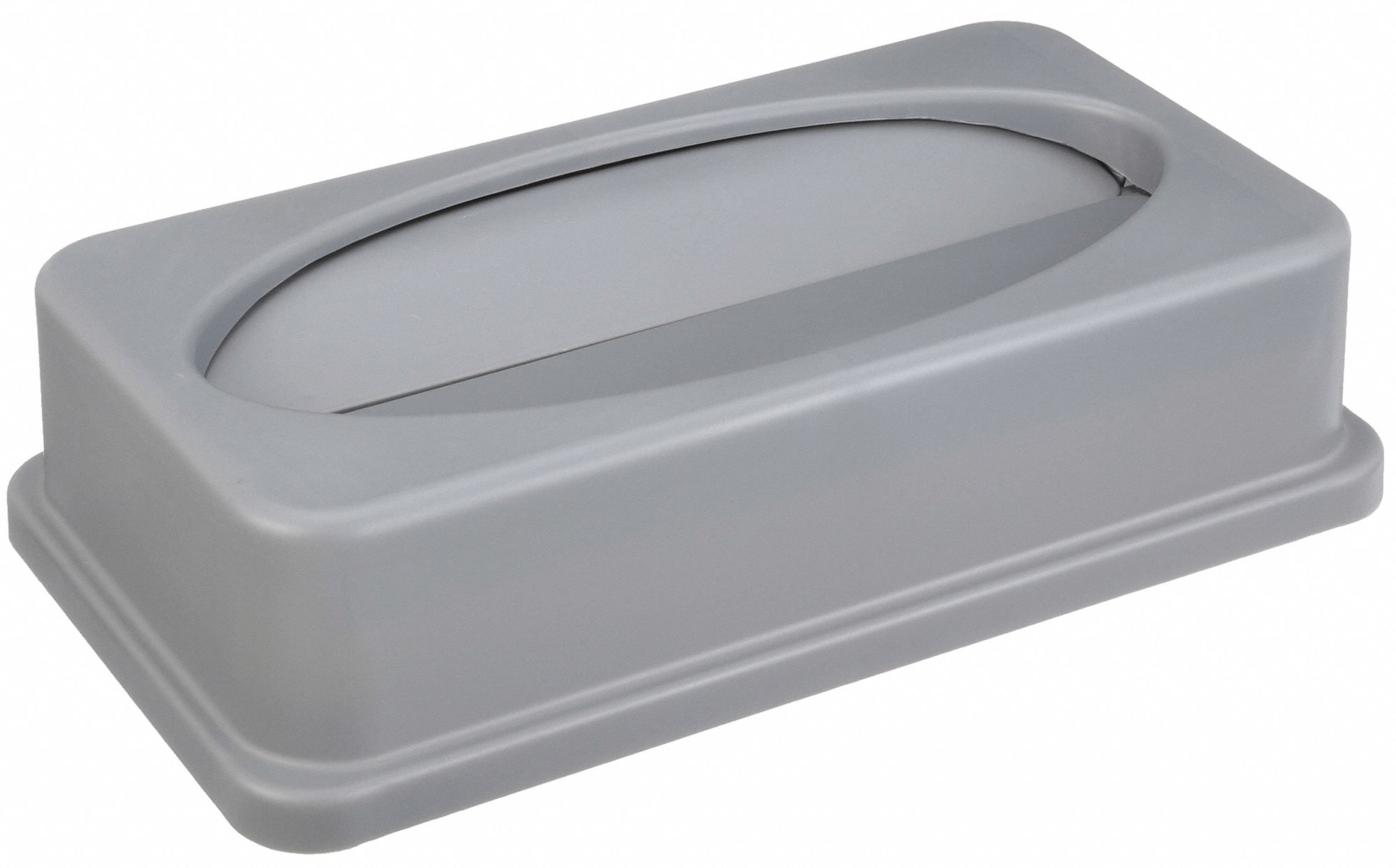 GRAINGER, Rectangular, Drop, Trash Can Top 4PGU14PGU1 Grainger