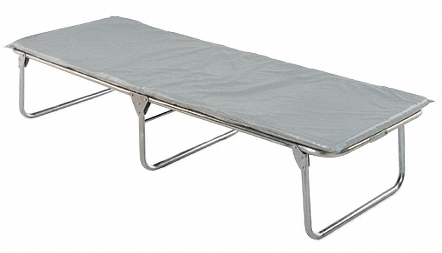 Extra Wide Cot, 70 1/2 in Length, 33 1/2 in Width, 15 in Height, 375 lb