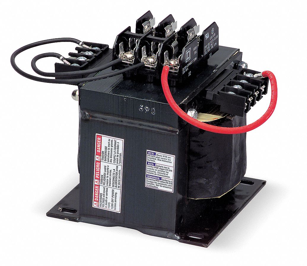 Transformateur De Commande Square D - Primaire 240/480V, Secondaire 24V, Neuf