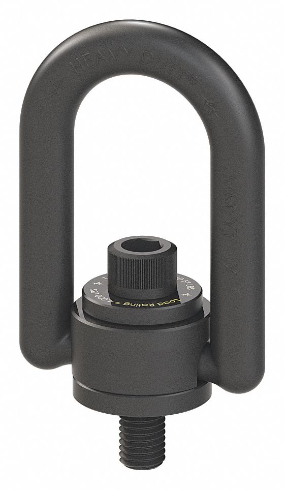 ADB HOIST RINGS, ScrewOn Mounting, 180° Pivot, Hoist Ring 4R98633614 Grainger