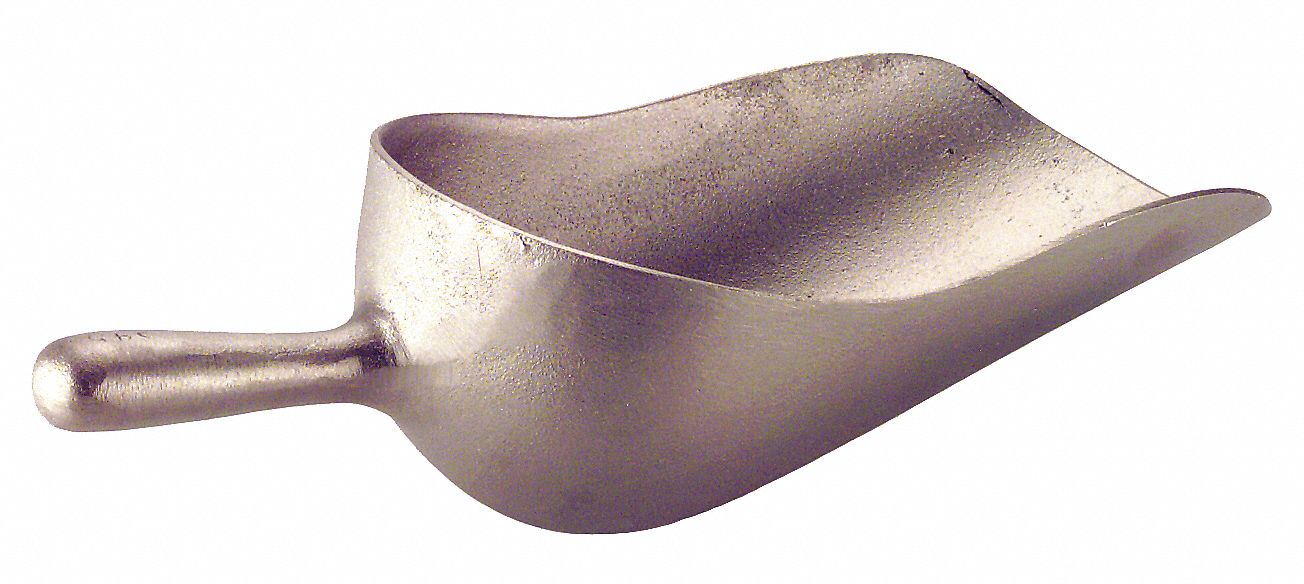 AMPCO Hand/Sugar Scoop, 4 7/8x12, Nonsparking 4RPN9S44 Grainger