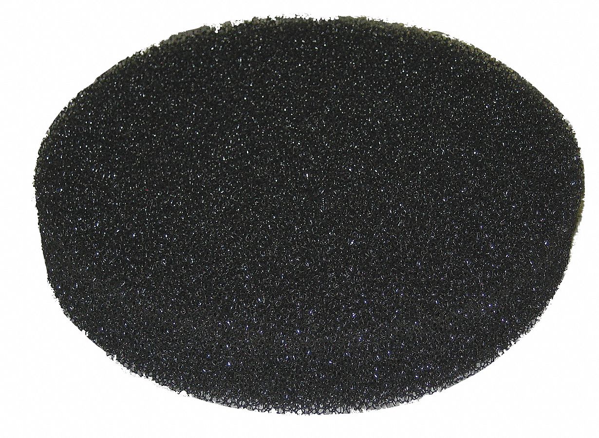 NILFISK Disc Filter, Foam, Standard Filtration Type, For Vacuum Type
