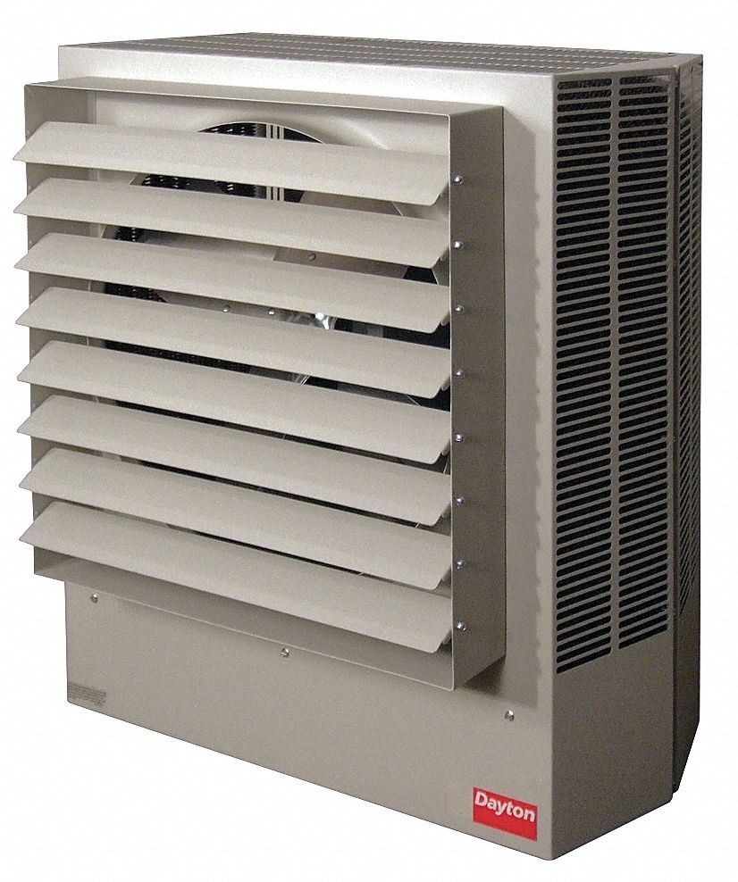 DAYTON Electric Unit Heater, Vertical or Horizontal, 480VAC, 80.0 kW, 3