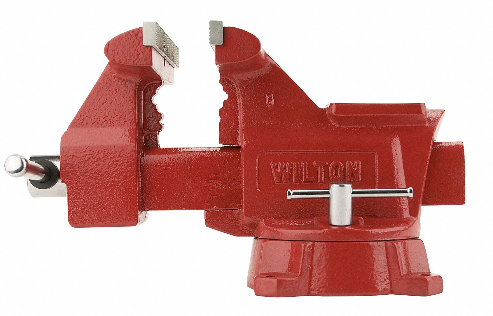 WILTON Standard Duty Combination Vise, 6 1/2 in Jaw Width, 5 1/2 in Max