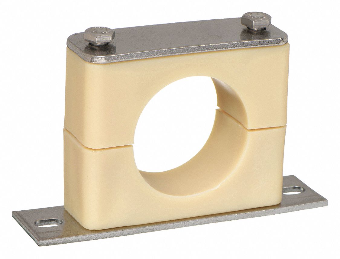 BEHRINGER PIPE SYSTEMS Tube Clamp Kit, Bolt Plate, Stainless Steel