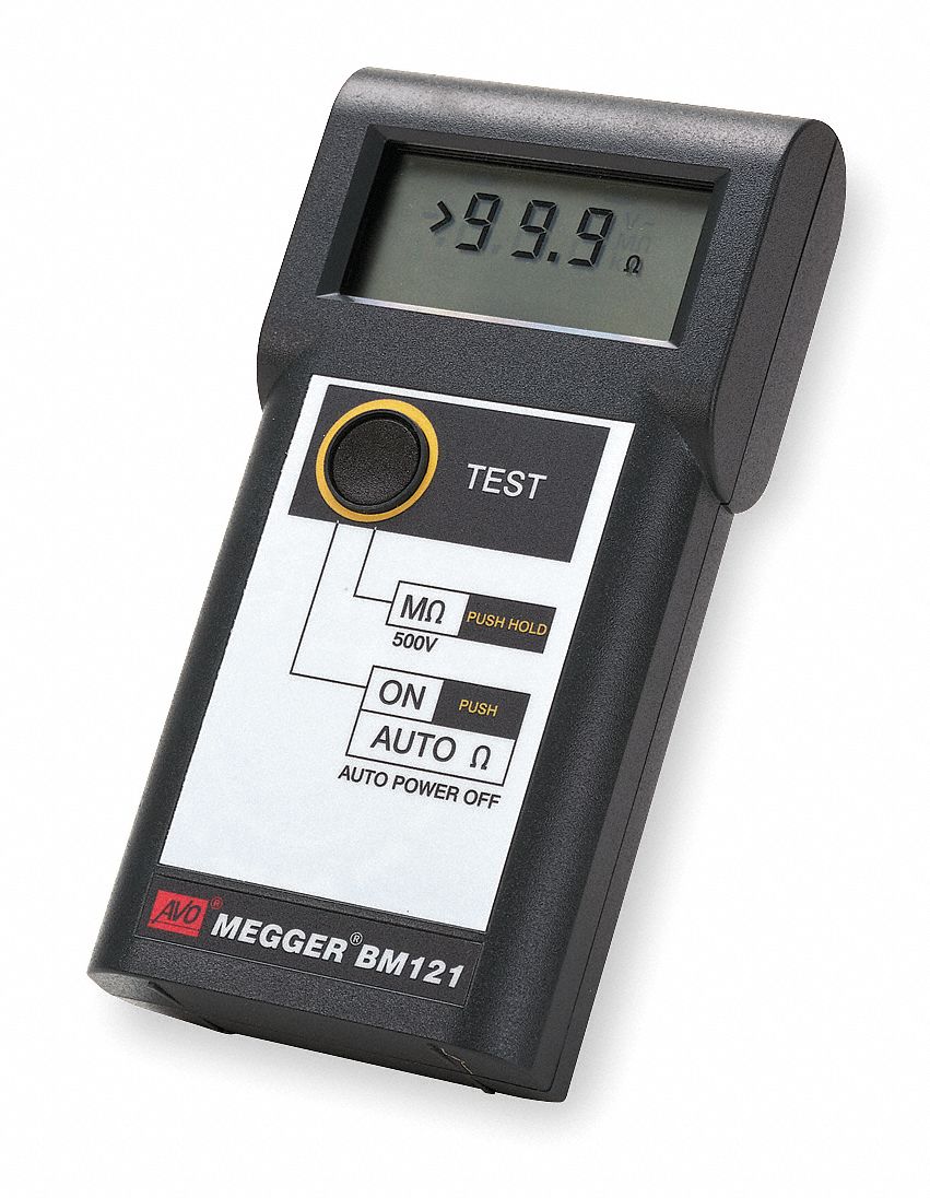MEGGER Battery Operated Megohmmeter; Insulation Resistance