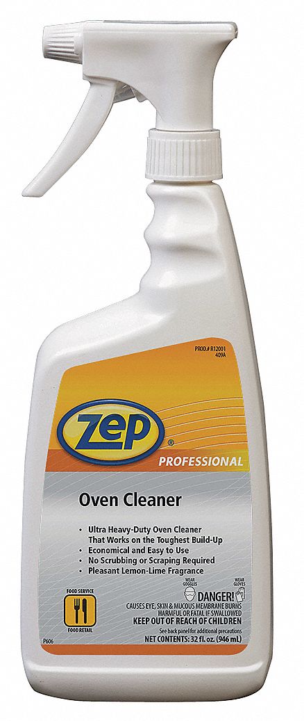 ZEP PROFESSIONAL Lemon Lime Fragrance Oven Cleaner, 32 oz. Bottle, 1 EA