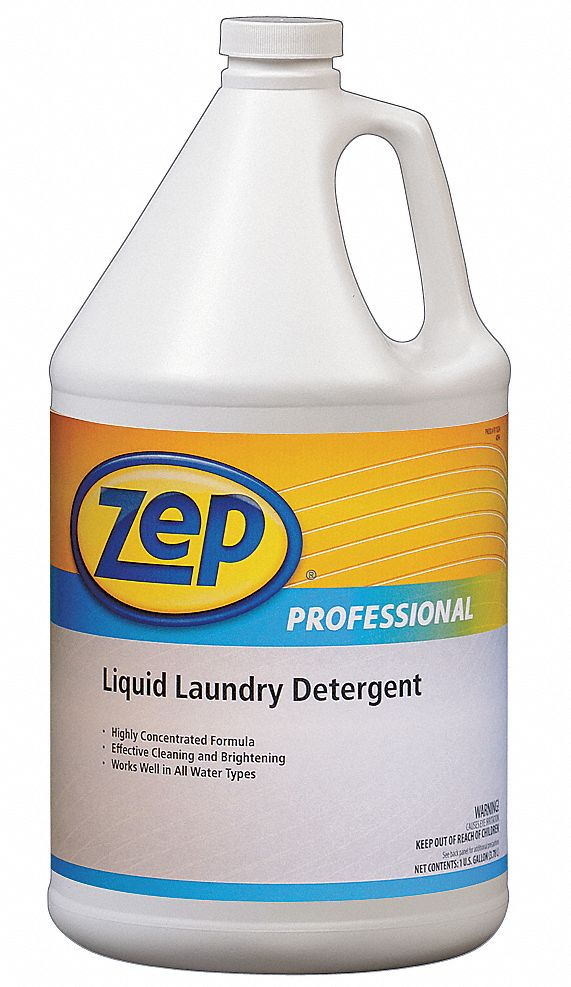 ZEP PROFESSIONAL 1 gal. Liquid Laundry Detergent, 1 EA 4TMK9R11024