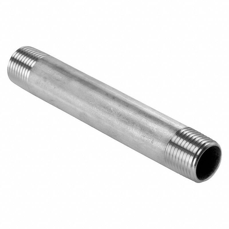 316 Stainless Steel, 2 1/2 in Nominal Pipe Size, Pipe - 4TNP4|T6BNJ22