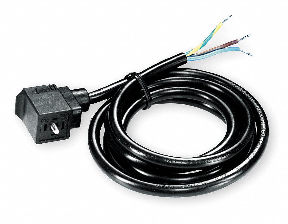 ARO 16mm Solenoid Coil Connector with Molded Wire Lead Type 4TR74