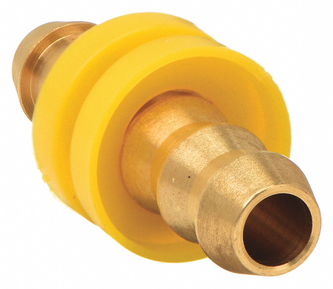 Hose Barb x Hose Barb, 3/8 in x 3/8 in Fitting Size, Barbed Hose Mender