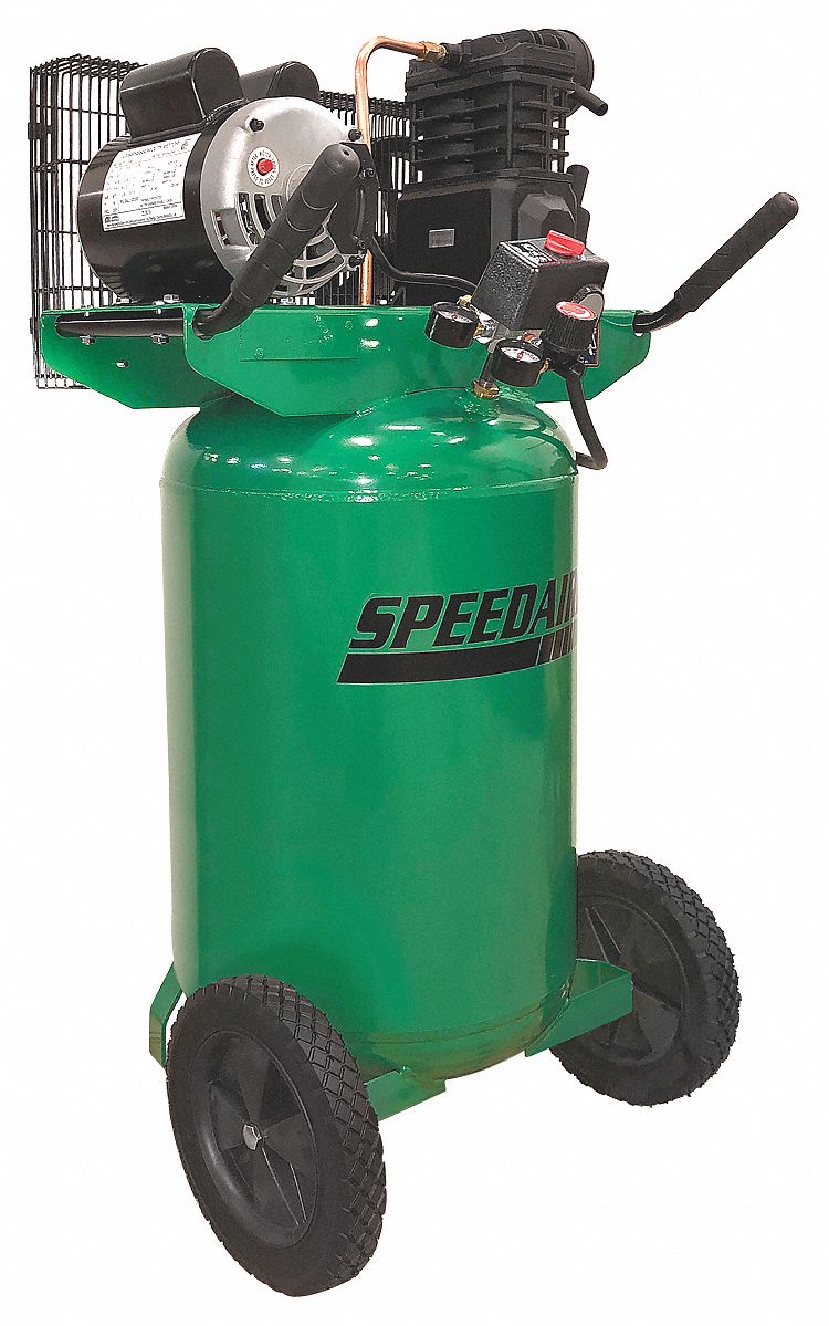 SPEEDAIRE, Oil Lubricated, 20 gal, Portable Air Compressor 4TW29