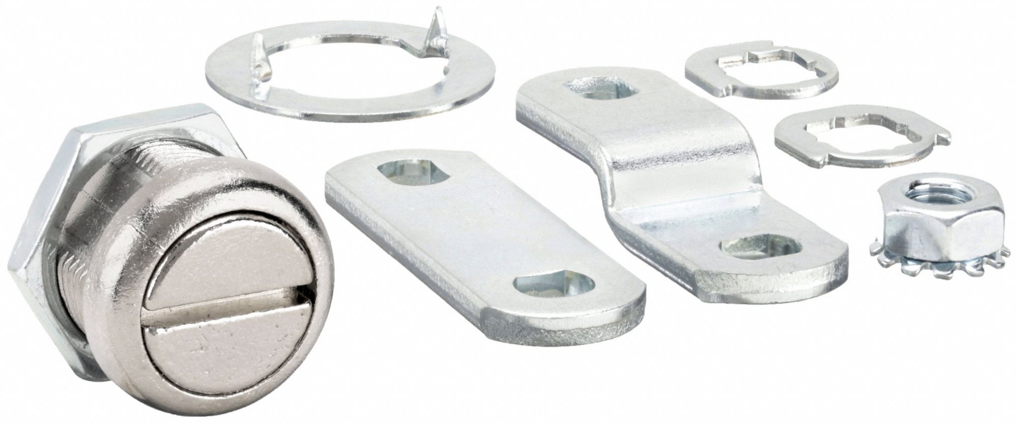 COMPX NATIONAL Keyless Slotted Cam Locks For 9/16 in Material Thick, 3