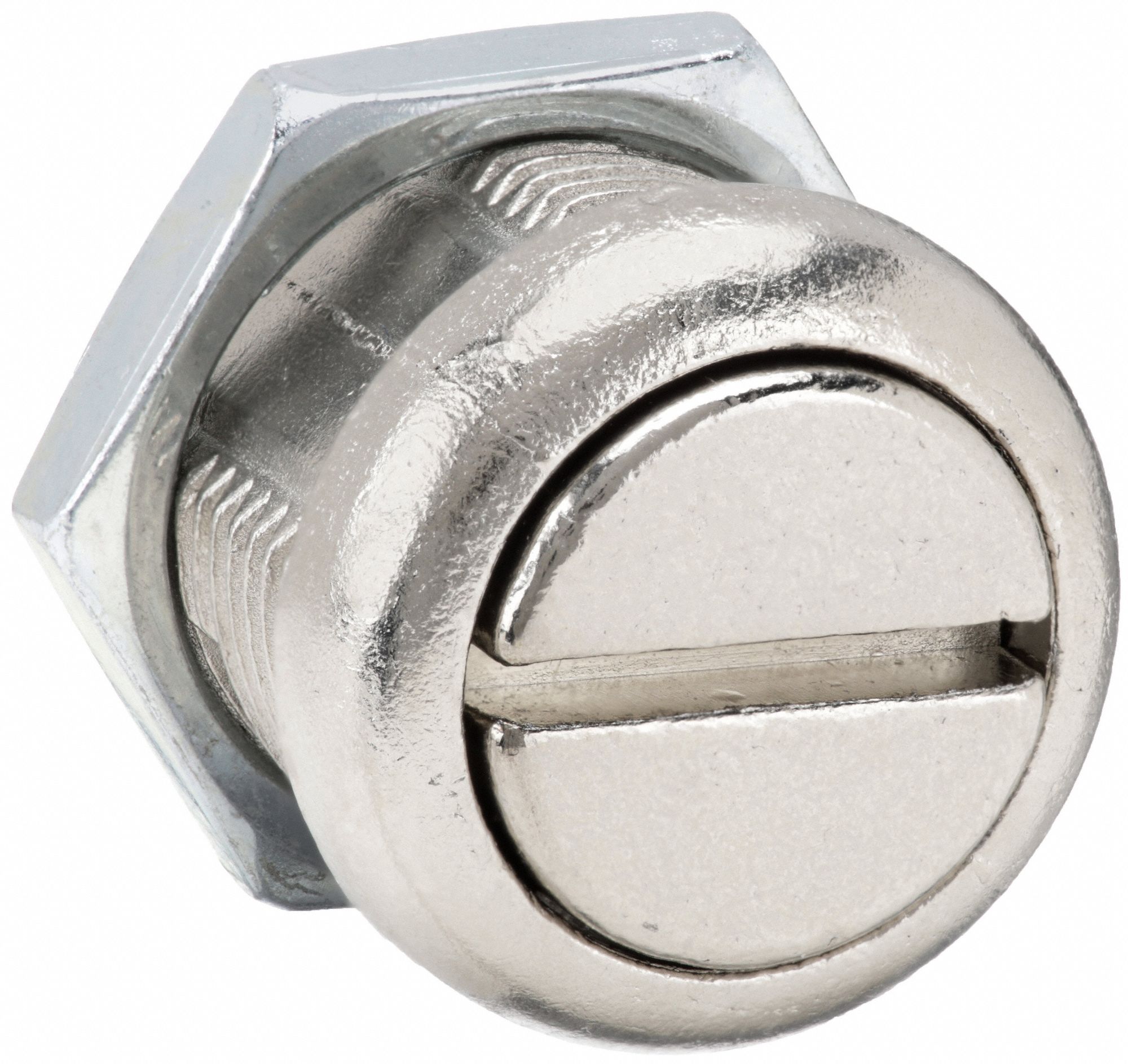 For 9/16 in Material Thick, 3/4 in Mounting Hole Dia., Keyless Slotted