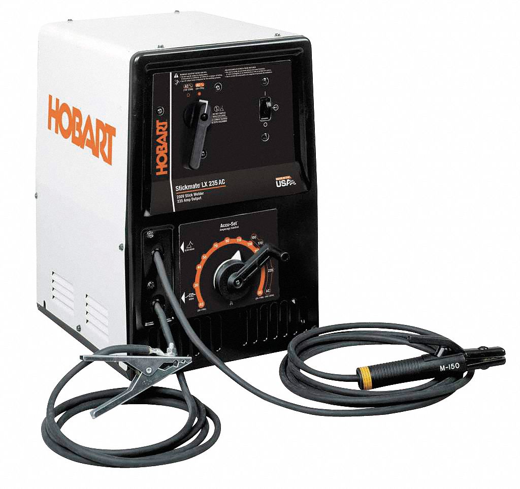 HOBART Ac Stick Welder, Stickmate 205 AC, 230V AC - 4TY20|500502 - Grainger