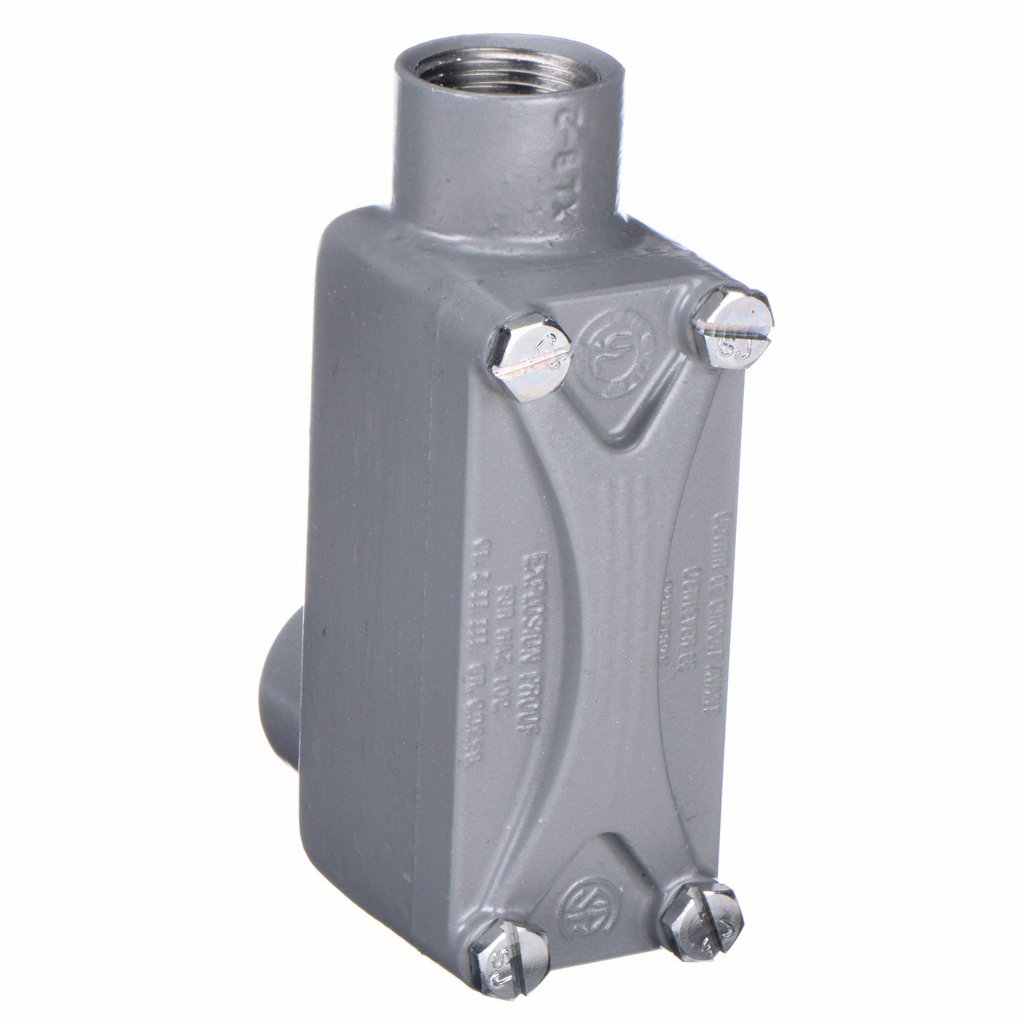 HUBBELL KILLARK Conduit Outlet Body Aluminum, Powder Coated, X Series