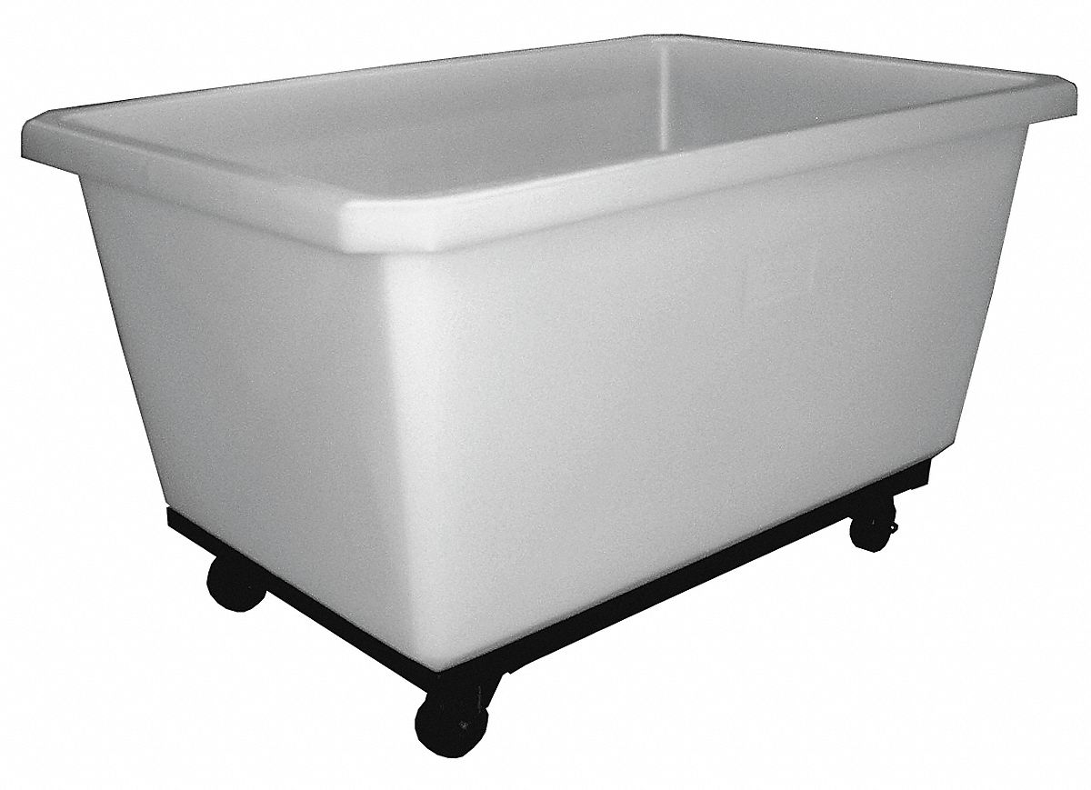 Cube Truck, Cubic Foot Capacity 11.2 cu ft, Gray Grainger