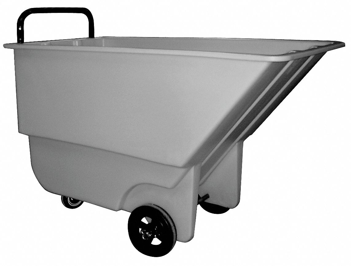 BAYHEAD, 8.1 cu ft Cubic Foot Capacity, Tilt Truck 304K351/3 CUL Grainger