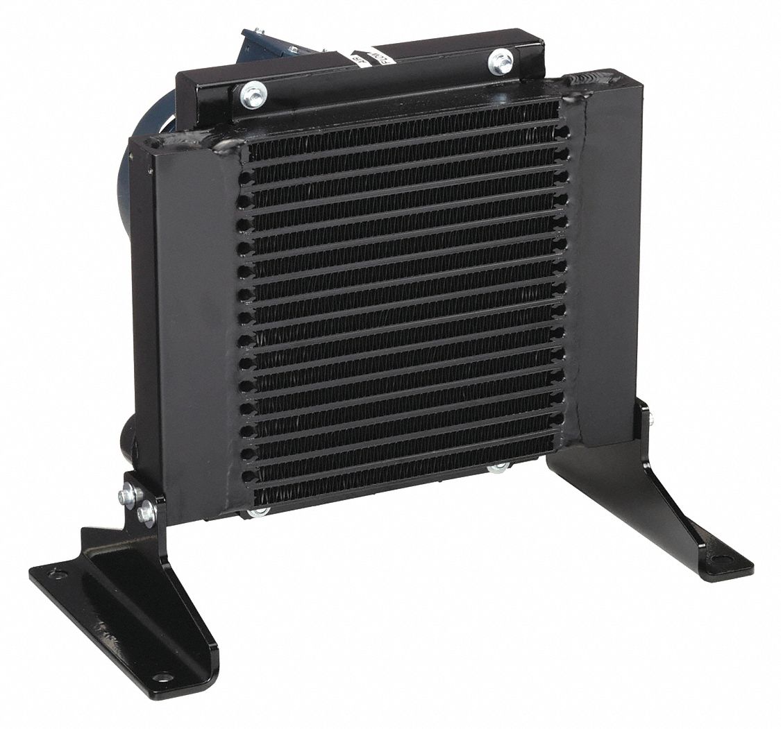 COOLLINE, AC, 5 hp Heat Removed, Forced Air Oil Cooler 4UHZ4AL51